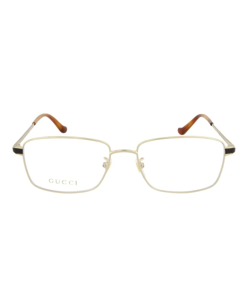 商品Gucci|男式 古驰 方框金属光学镜架,价格¥871,第1张图片