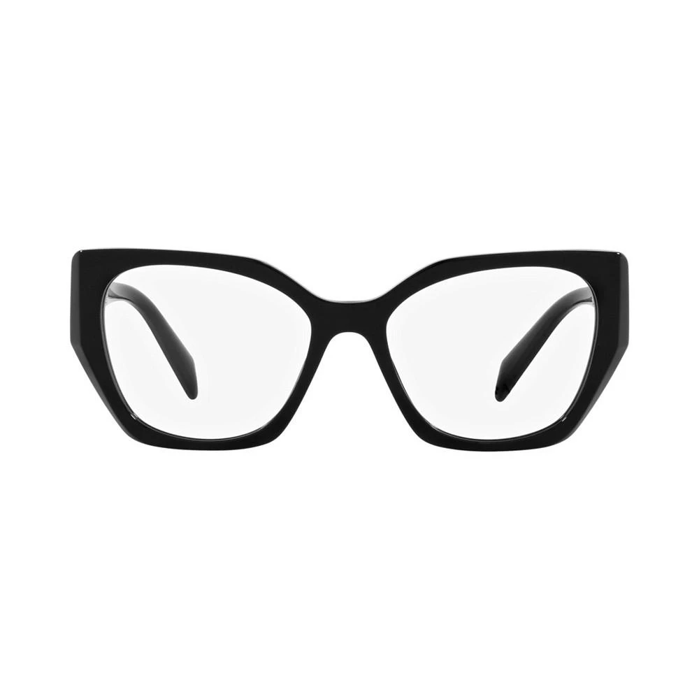 商品Prada|PR 18WVF Women's Irregular Low Bridge Fit Eyeglasses,价格¥2597,第2张图片详细描述
