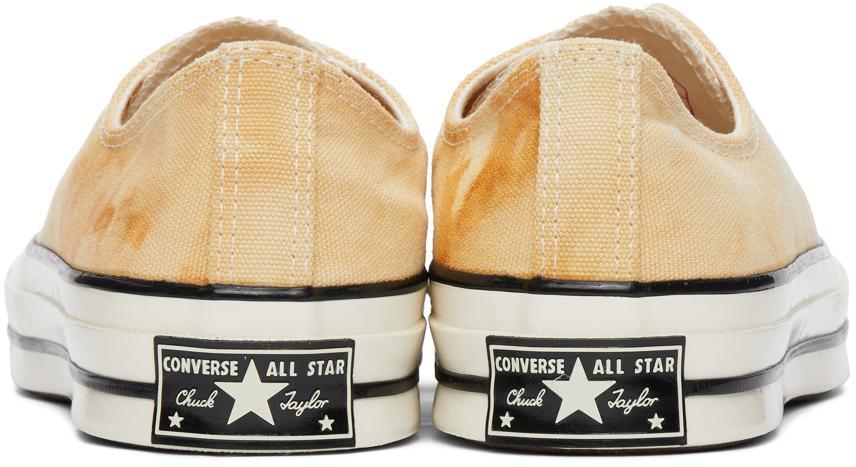商品Converse|Beige Summer Daze Chuck 70 Sneakers,价格¥566,第6张图片详细描述