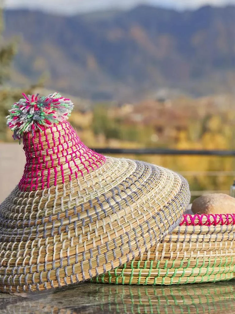 商品Verve Culture|Moroccan Bread Basket with Domed lid,价格¥358,第5张图片详细描述