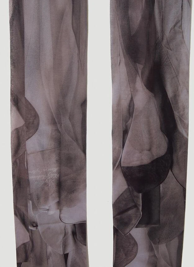 商品Acne Studios|Printed Tights in Black,价格¥384,第3张图片详细描述