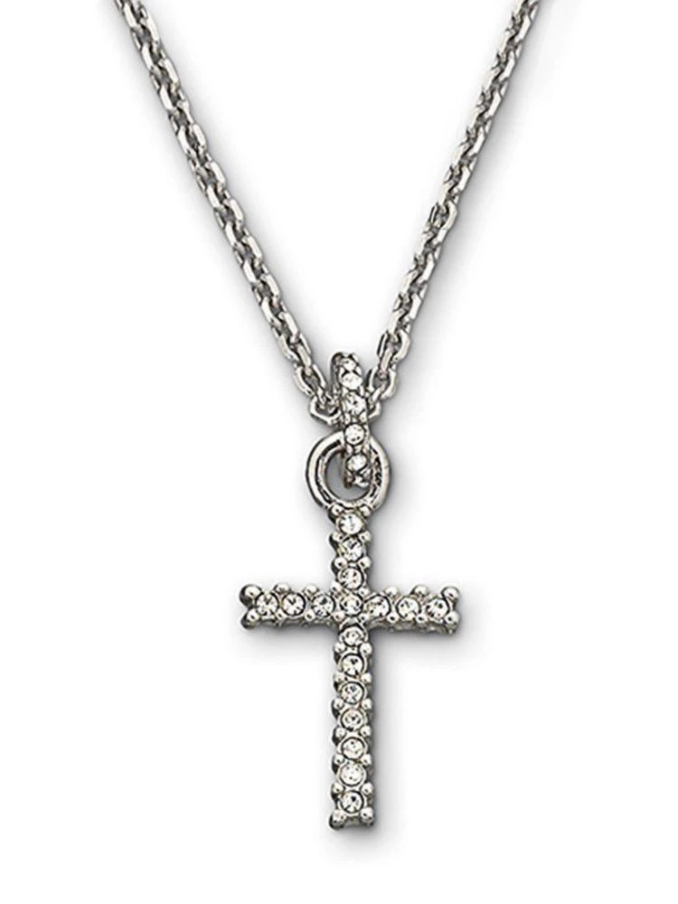 商品Swarovski|Mini Cross Pendant Necklace,价格¥600,第2张图片详细描述