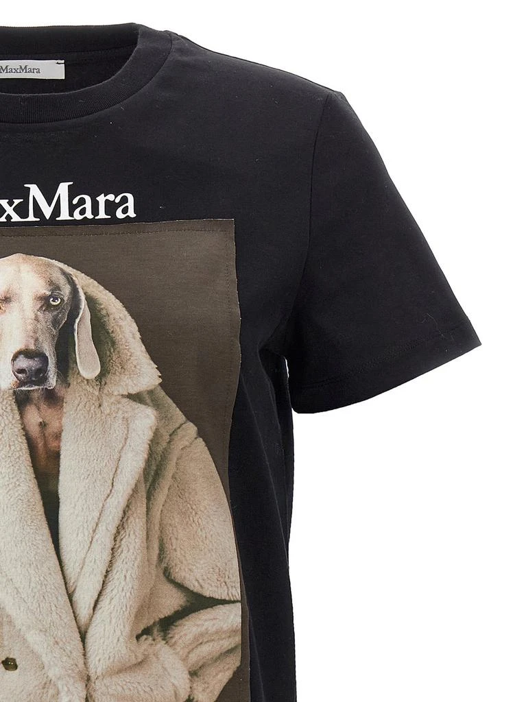 商品Max Mara|Max Mara Valido Photograph Printed Crewneck T-Shirt,价格¥1075,第3张图片详细描述