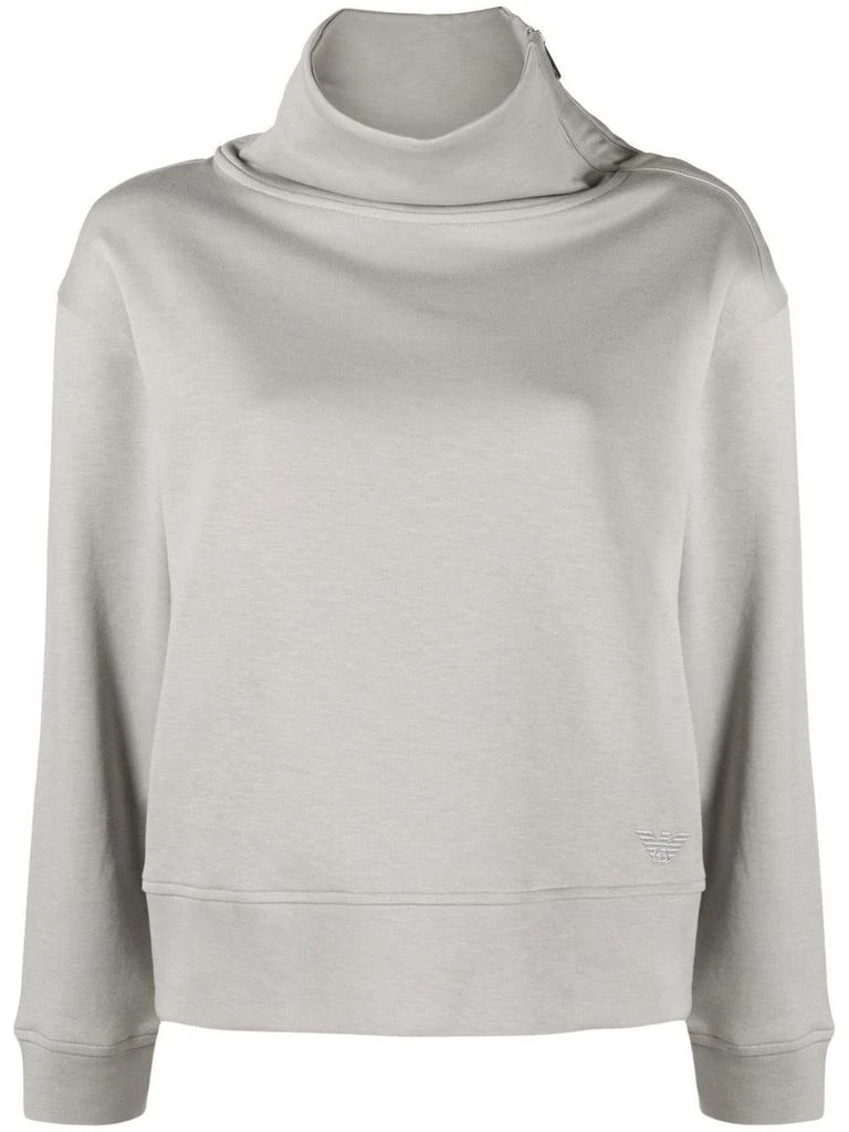 商品Emporio Armani|EMPORIO ARMANI - Cotton Sweatshirt,价格¥631,第1张图片