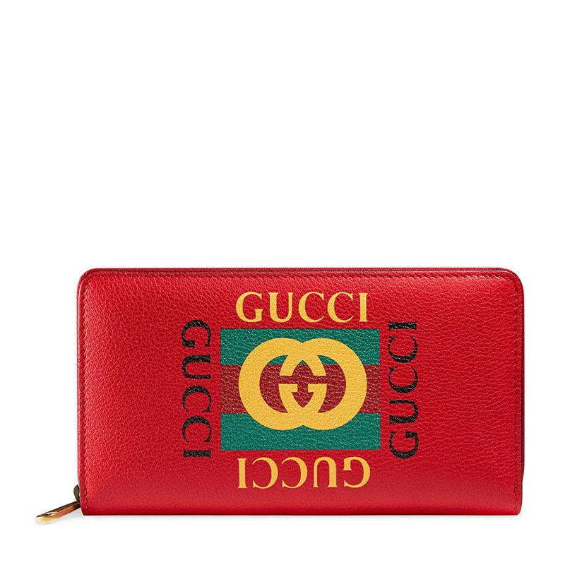 商品[国内直发] Gucci|GUCCI 红色男士长款钱夹 496317-0GDAT-6461,价格¥7752,第1张图片