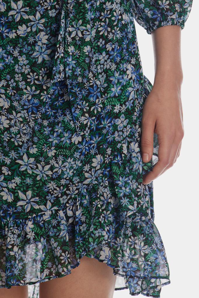 商品Karl Lagerfeld Paris|Floral Printed V-Neck Dress,价格¥284,第5张图片详细描述