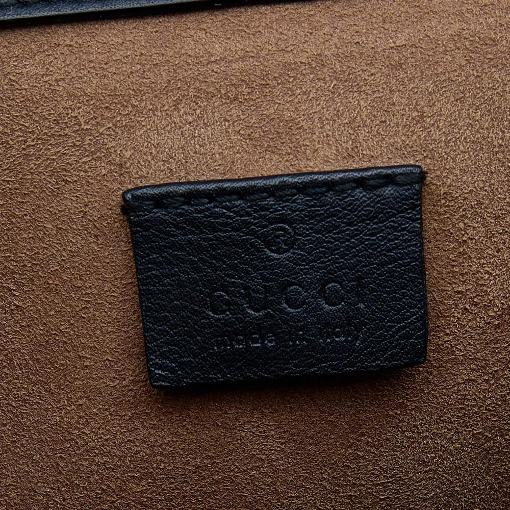 Gucci Black GG Supreme Canvas and Leather Medium Dionysus Arabesque Shoulder Bag 商品