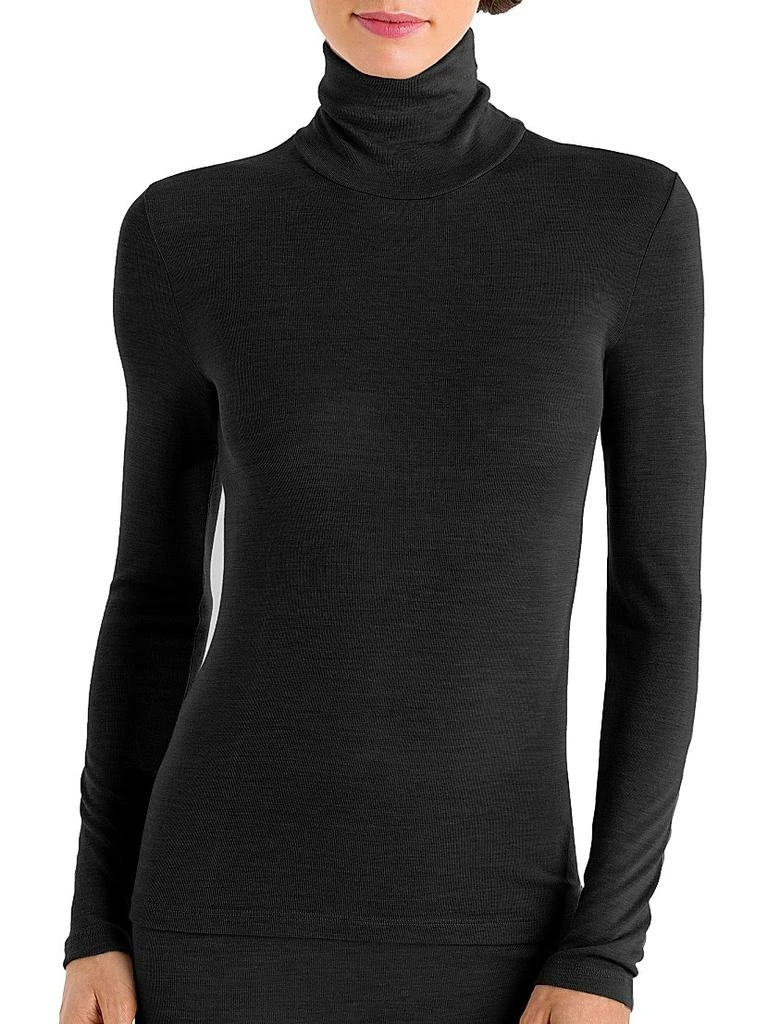 商品Hanro|Wool & Silk Turtleneck Pullover,价格¥1636,第3张图片详细描述