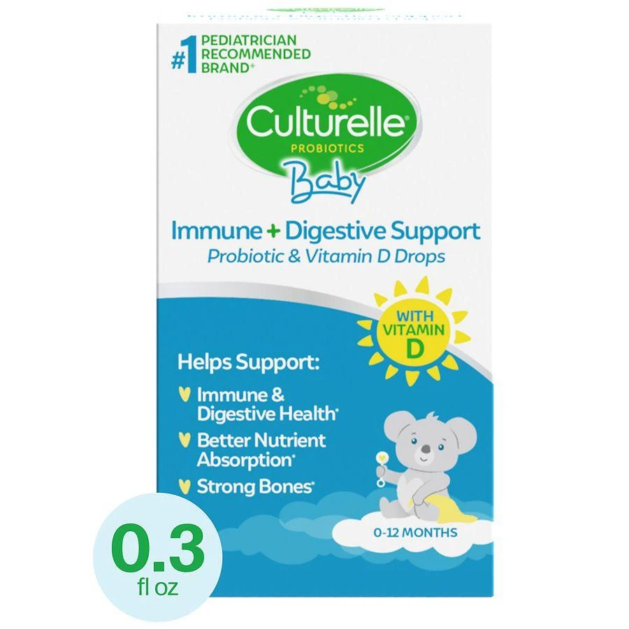 商品Culturelle|Grow & Thrive 婴幼儿VD益生菌滴剂 9ml,价格¥244,第1张图片