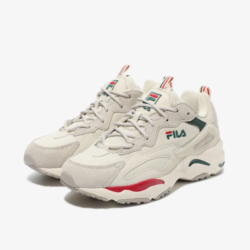 商品 【享贝家】ZY- （现货）FILA 斐乐 新款红黄泫雅运动鞋 跑步鞋 男女同款 1RM01153G 图