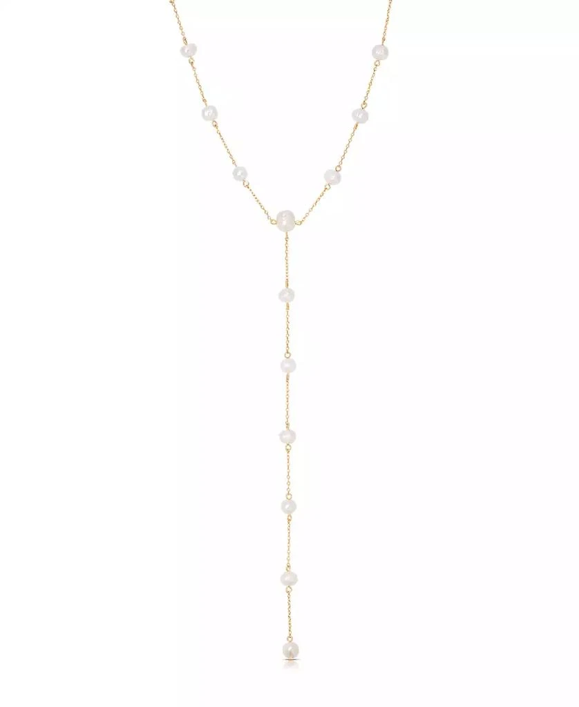 商品Ettika Jewelry|Dripping Mother of Pearl Lariat Necklace,价格¥667,第2张图片详细描述
