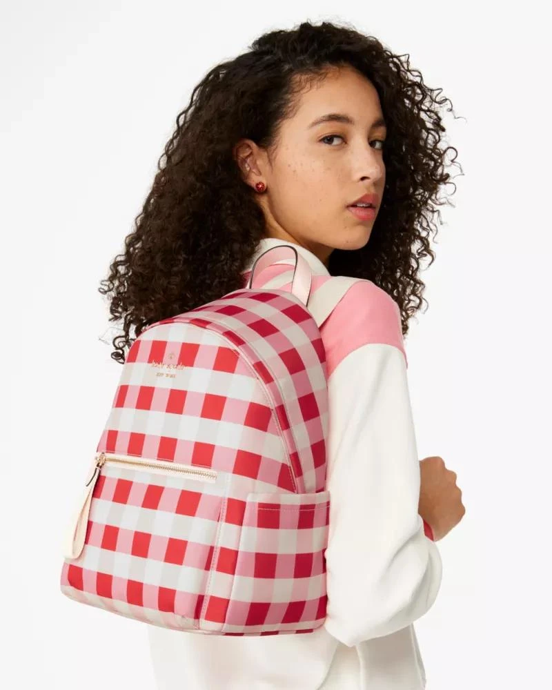 Chelsea Gingham Medium Backpack 商品