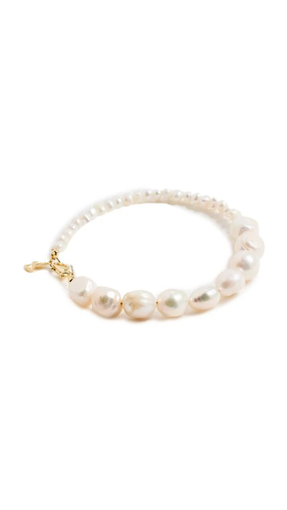 商品By Adina Eden|By Adina Eden Multi Pearl Bracelet,价格¥501,第5张图片详细描述