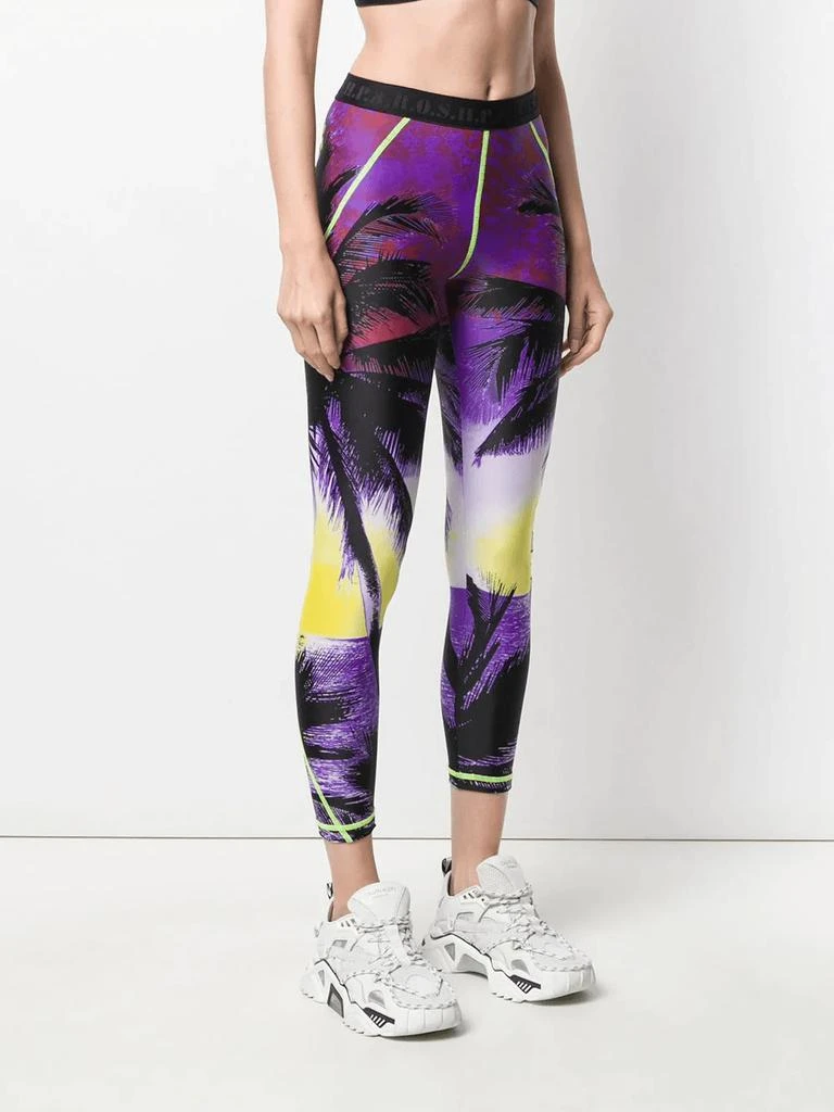 商品Parosh|PAROSH palm tree printed leggings,价格¥508,第3张图片详细描述