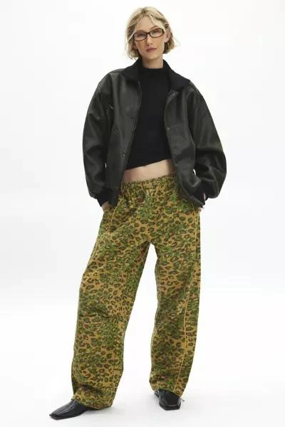 商品BDG|BDG Jess Leopard Camo Track Pant,价格¥346,第1张图片