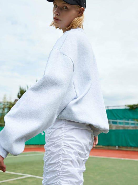 商品OUI MAIS NON|Club Wimbledon Shirred Skirts,价格¥783,第6张图片详细描述