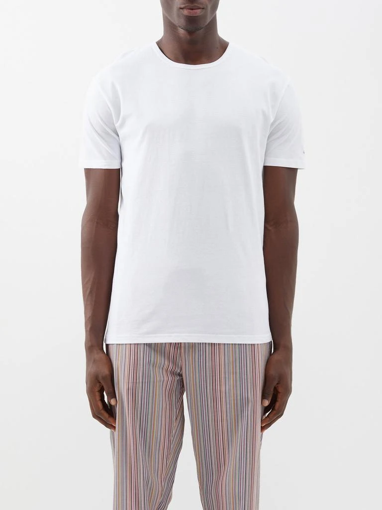 商品Paul Smith|Pack of three cotton-blend jersey pyjama tops,价格¥419,第1张图片