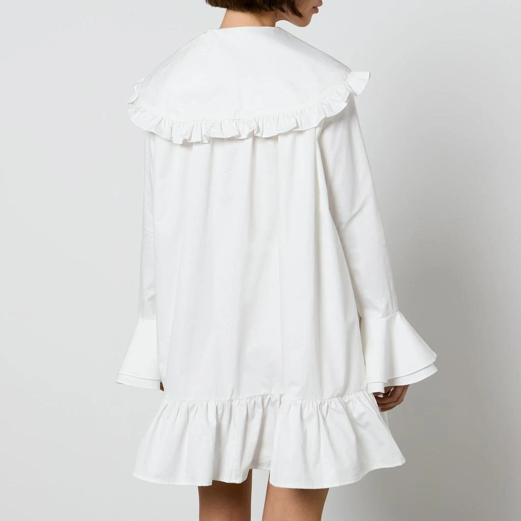 商品Sister Jane|Sister Jane Curious Collar Cotton-Poplin Mini Dress,价格¥572,第2张图片详细描述