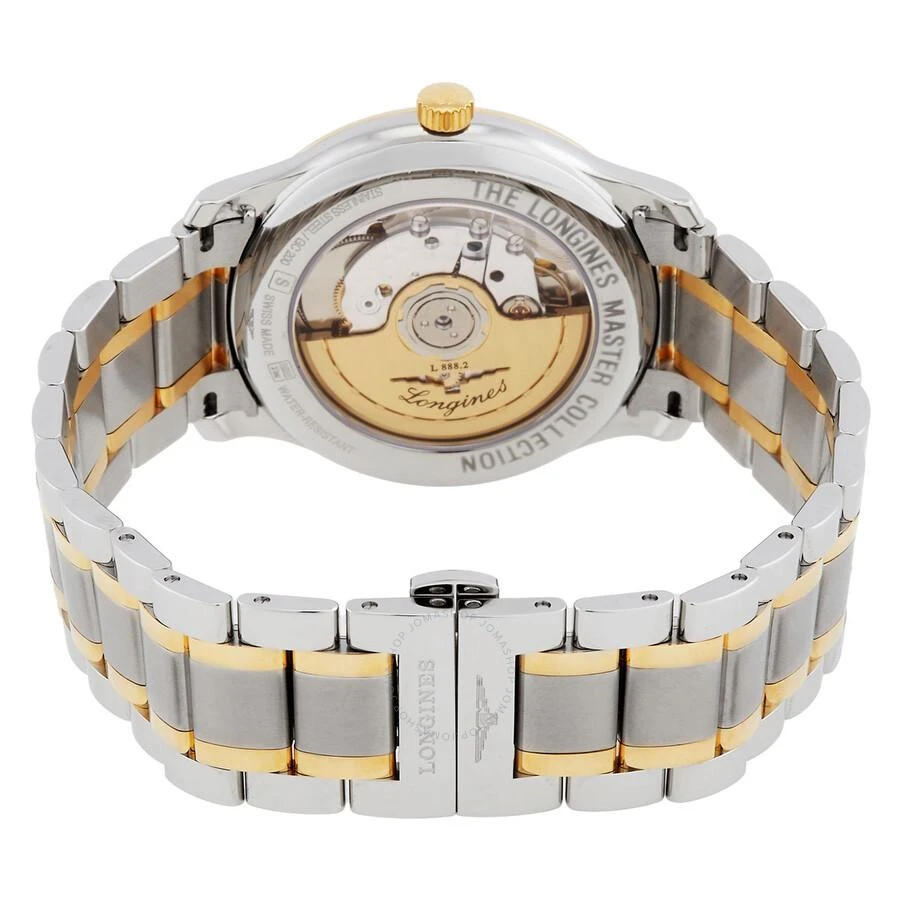 商品Longines|Master Silver Dial Gold - Silver Stainless Steel Band Automatic Men's Watch L26285117,价格¥15935,第3张图片详细描述