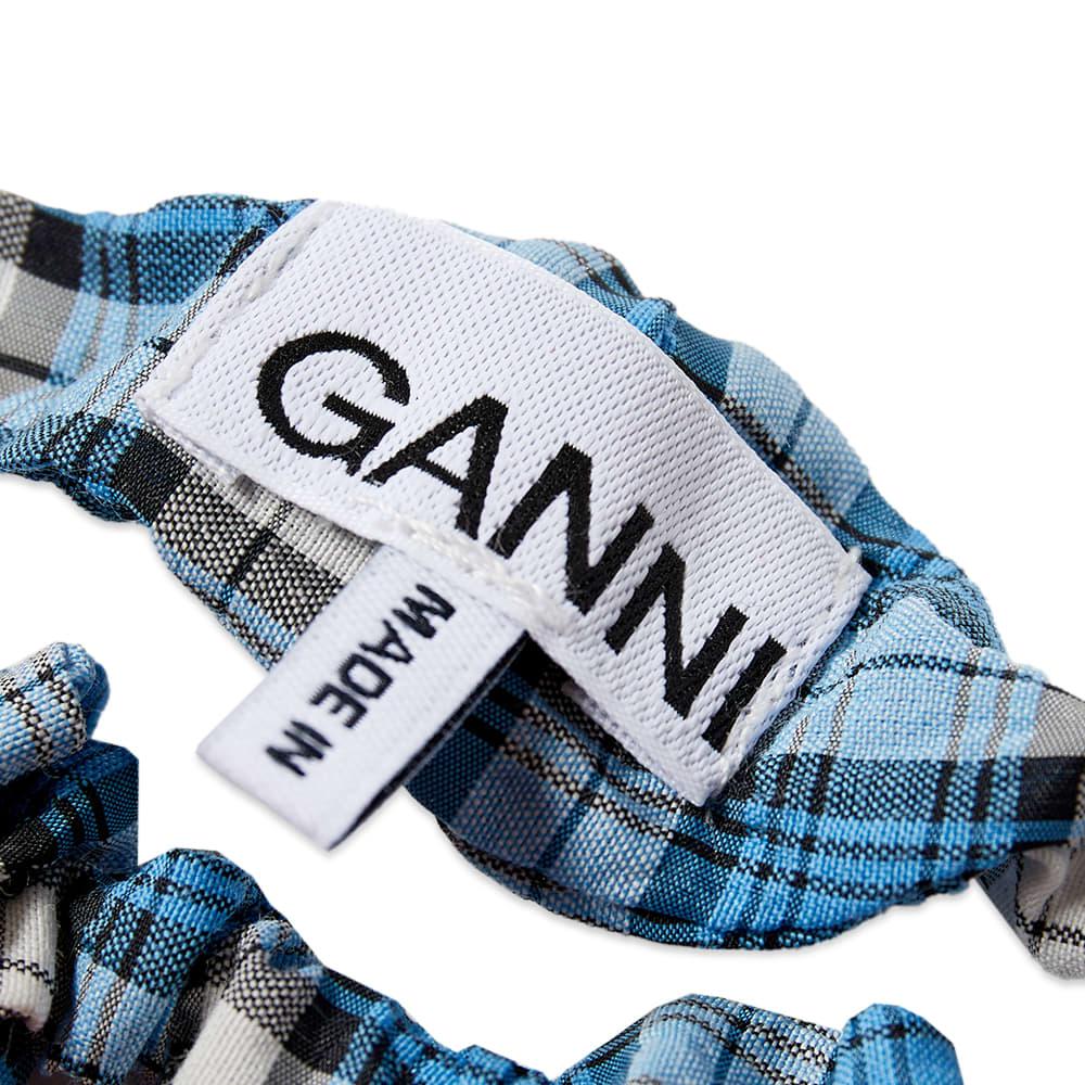 GANNI Seersucker Check Scrunchie商品第2张图片规格展示