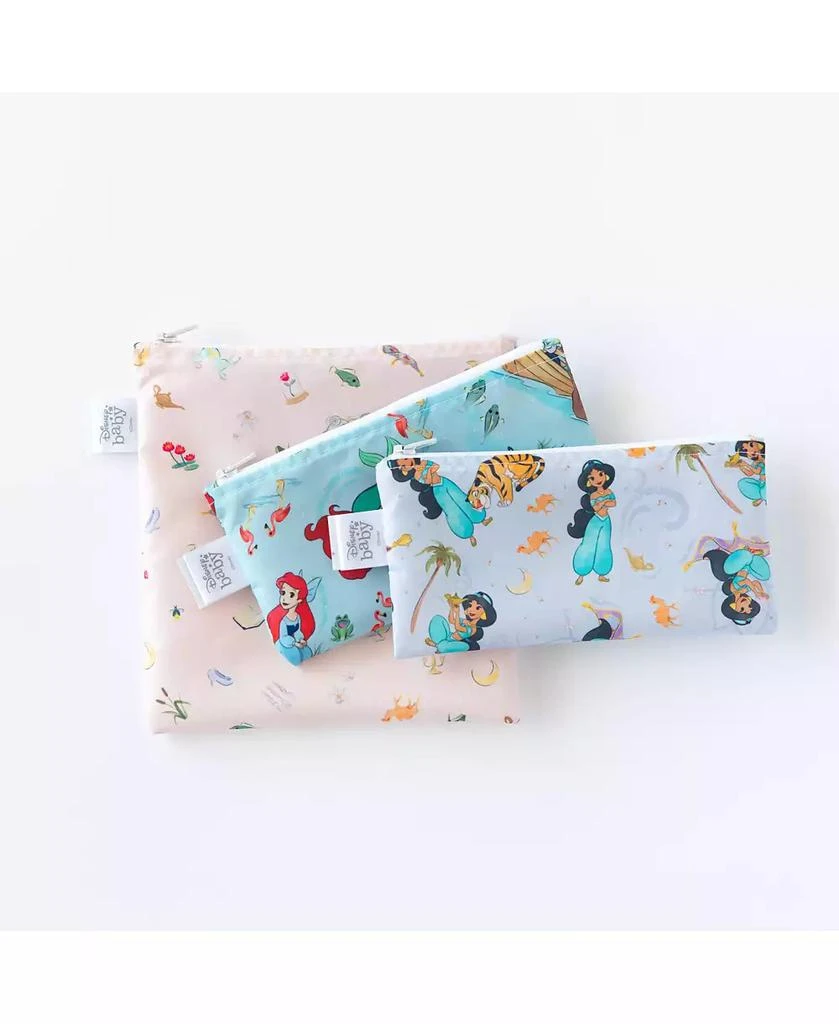 商品Bumkins|Baby Girls Disney Princess Snack Bag, Pack of 3,价格¥135,第3张图片详细描述