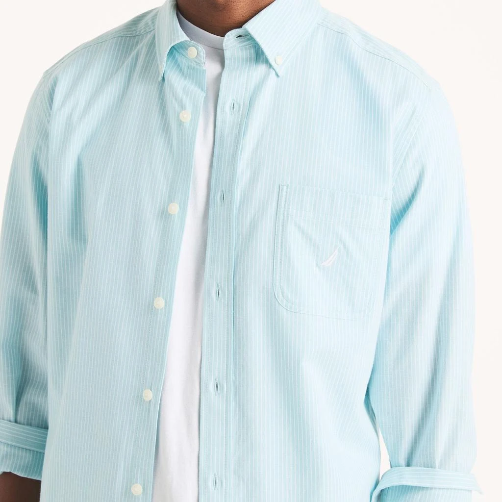 商品Nautica|Mens Striped Oxford Shirt,价格¥157,第5张图片详细描述