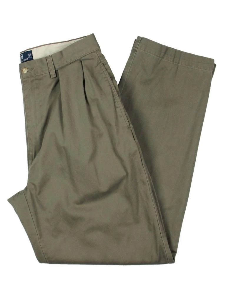 商品Ralph Lauren|Mens Classic Fit Pleated Chino Pants,价格¥914,第1张图片