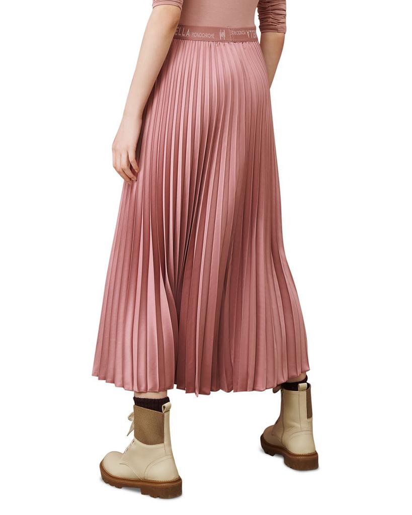 Domino Pleated Maxi Skirt商品第5张图片规格展示