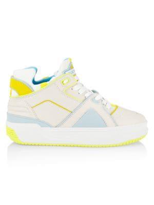 商品Just Don|Tennis Courtside Mid-Top Sneakers,价格¥2526,第3张图片详细描述