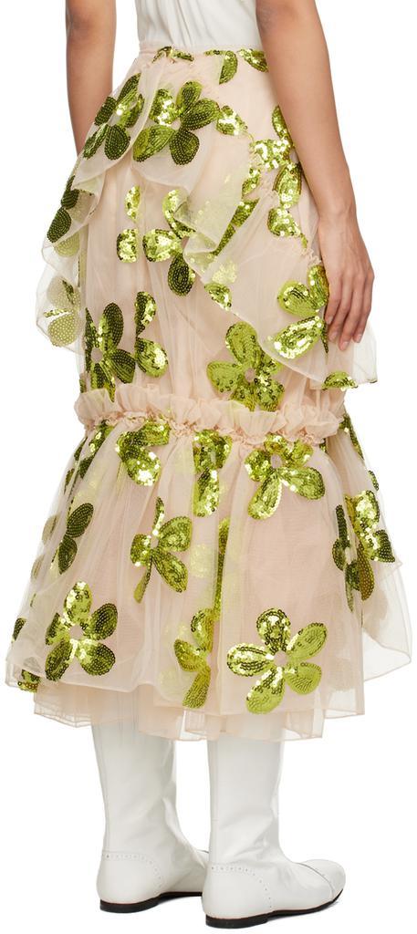商品Simone Rocha|灰白色亮片半身裙,价格¥9340,第5张图片详细描述