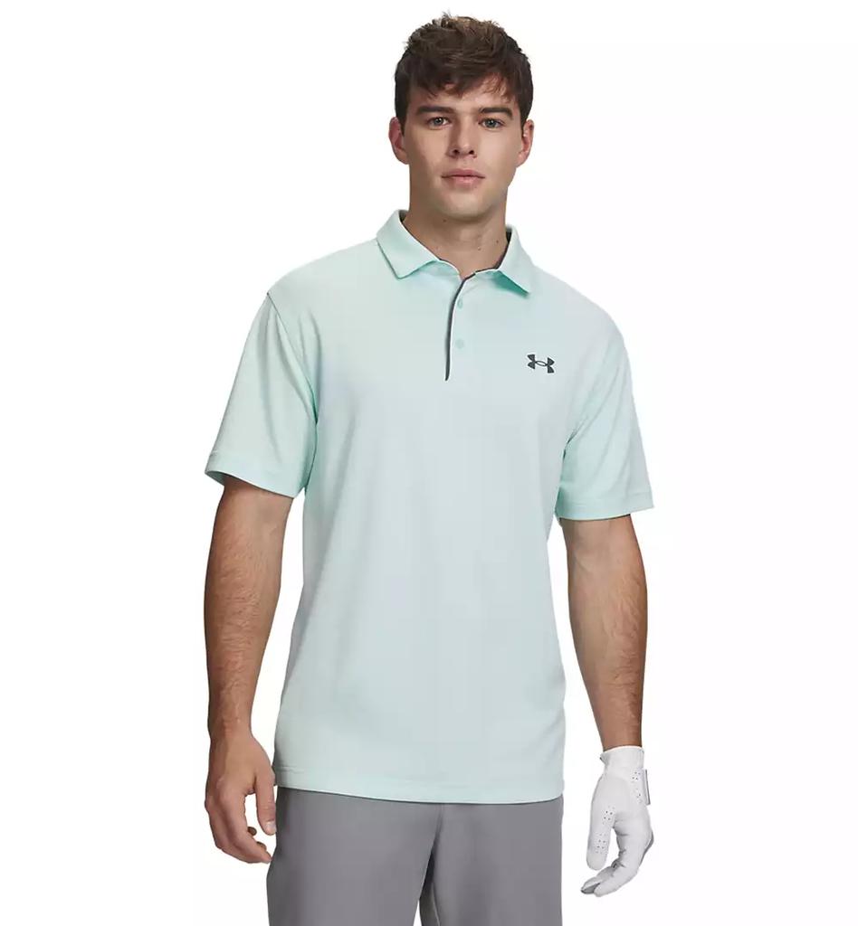 Herren-Tech-Kurzarm-Poloshirt image 2