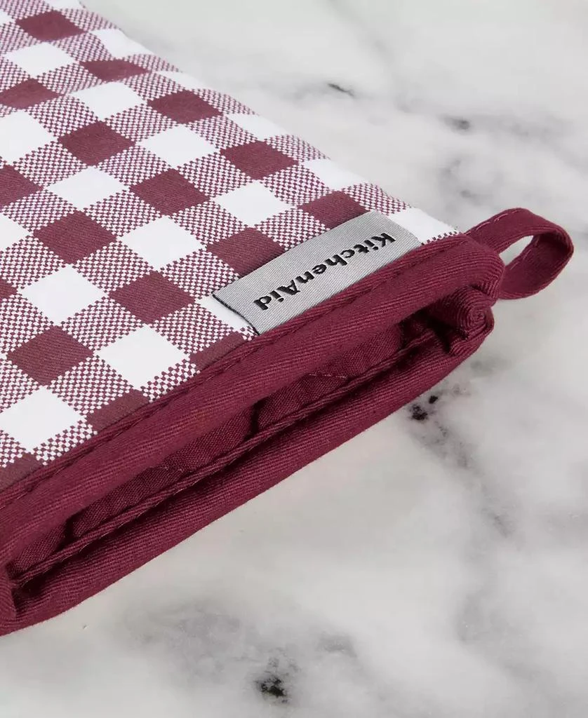 Gingham Oven Mitt 2-Pack Set, 7" x 13" 商品