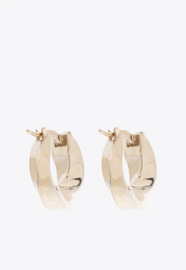 商品Bottega Veneta|Small Twist Hoop Earrings,价格¥5443,第2张图片详细描述