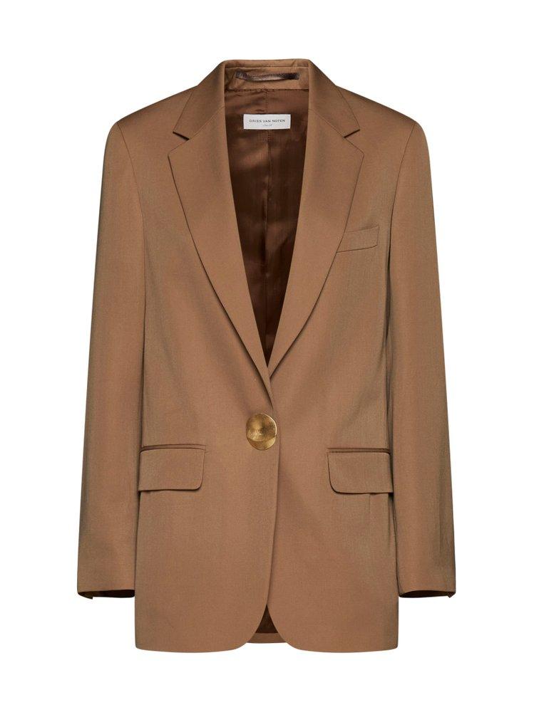 Dries Van Noten Single Breasted Tailored Blazer商品第1张图片规格展示