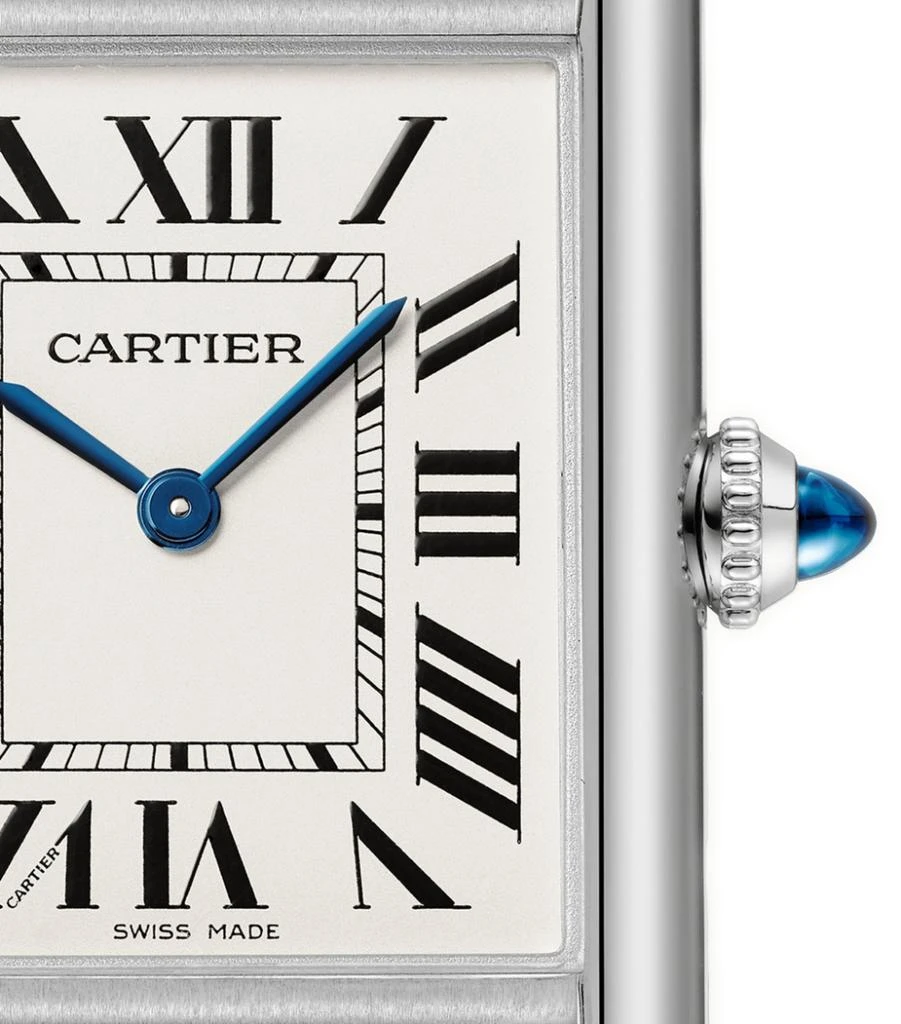 商品Cartier|Large Steel Tank Must Watch,价格¥33356,第5张图片详细描述