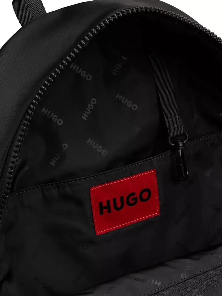 HUGO Backpack With Rubber Logo Patch 4