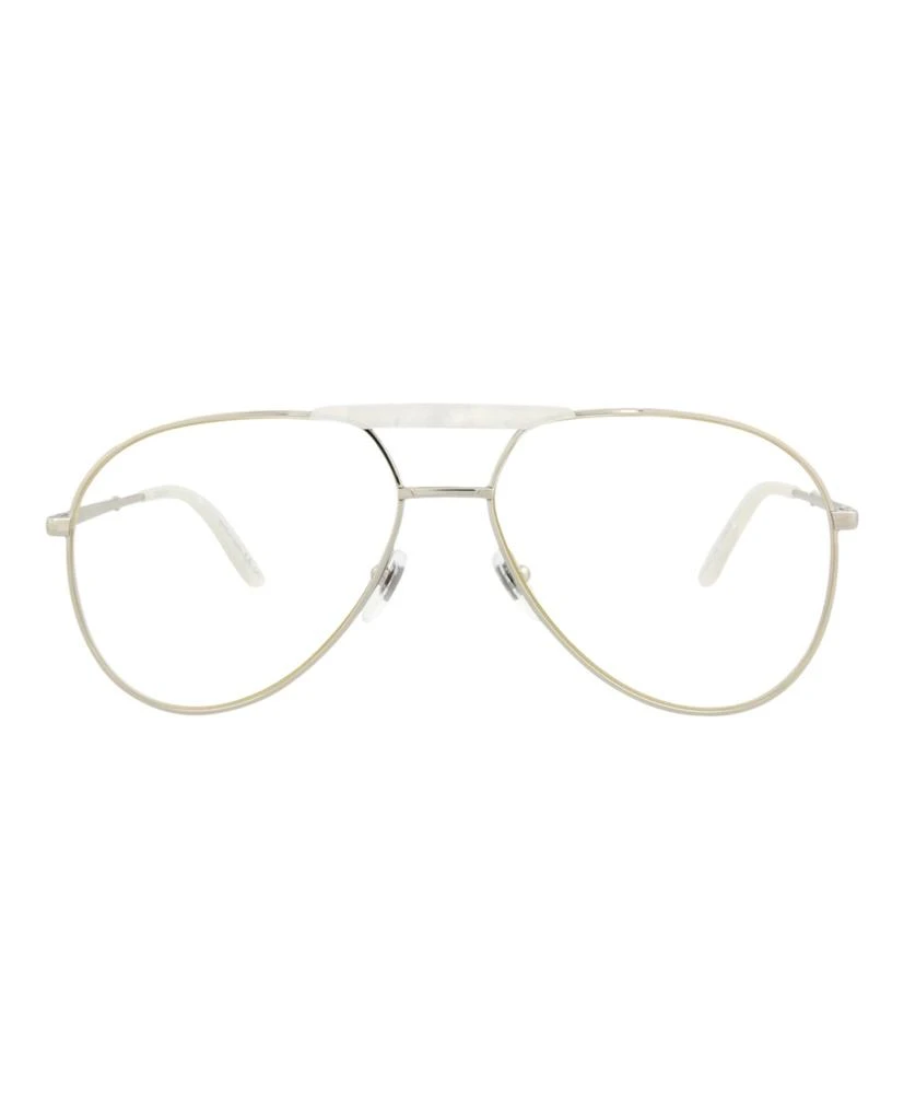 商品Gucci|Aviator-Frame Metal Sunglasses,价格¥1114,第1张图片