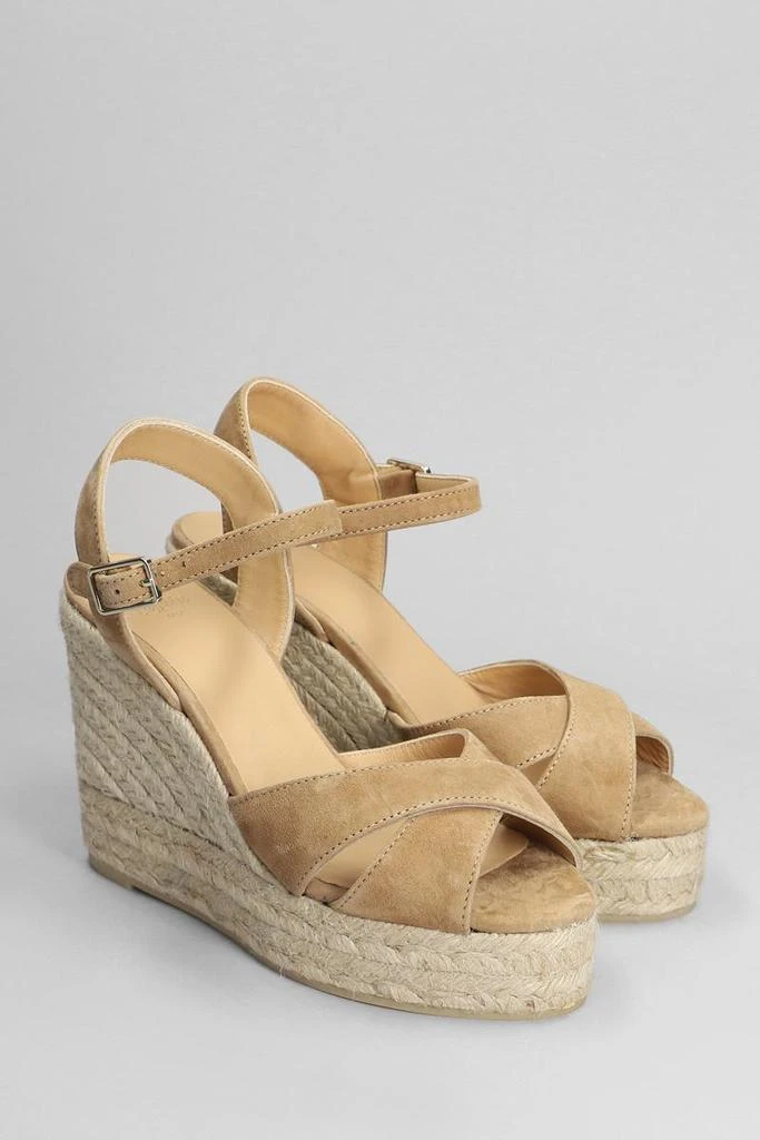 商品CASTAÑER|Castañer Wedges in Leather Color,价格¥1429,第2张图片详细描述