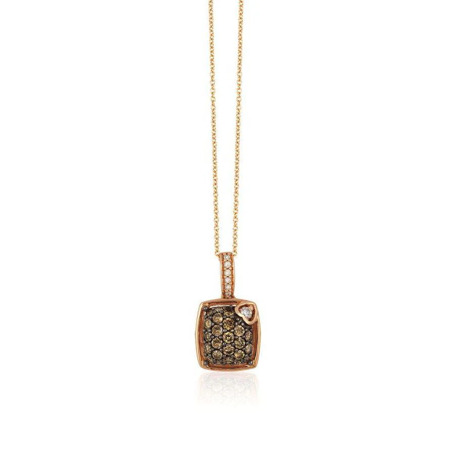 商品Le Vian|Ladies' Chocolate Diamonds Fashion Pendant in 14k Strawberry Gold,价格¥6173,第1张图片