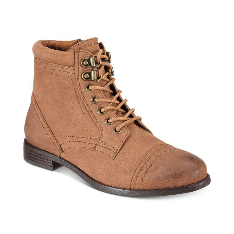 商品White Mountain|Tifton Combat Boots, Created for Macy's,价格¥129,第1张图片