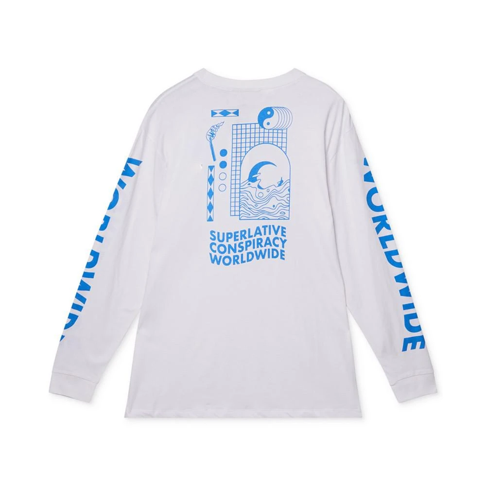 商品WeSC|Men's Kendrick Worldwide Graphic Long-Sleeve T-Shirt,价格¥108,第2张图片详细描述