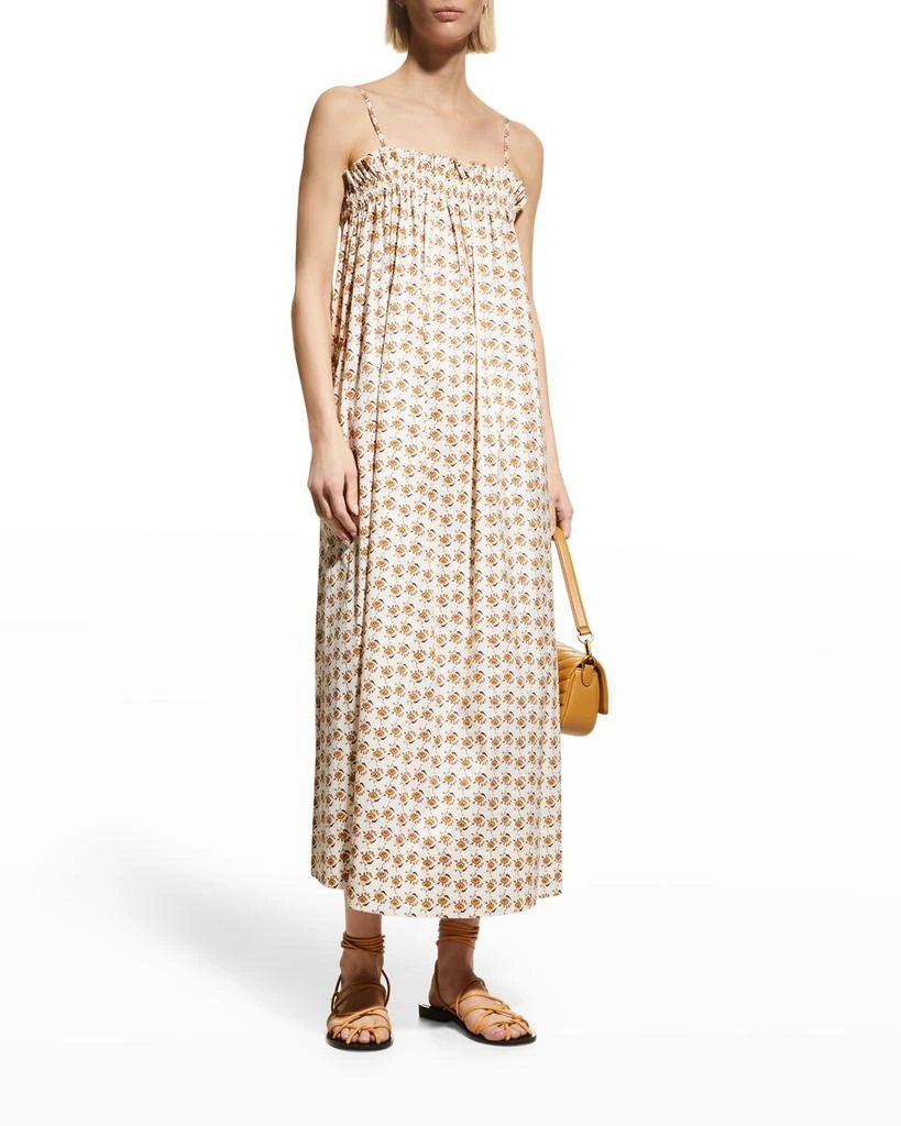 商品Tory Burch|Ruffle Top Midi Dress,价格¥1342,第1张图片