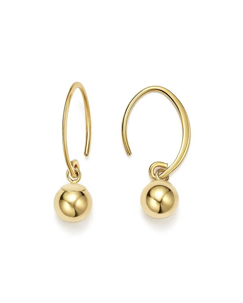商品Bloomingdale's|14K Yellow Gold Ball Drop Earrings - Exclusive,价格¥1031,第1张图片