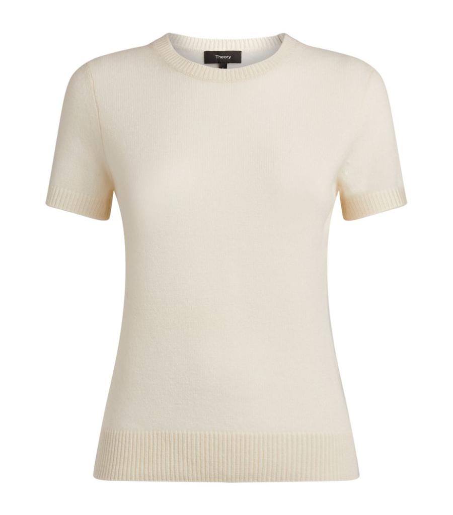 Cashmere Short-Sleeved Sweater商品第1张图片规格展示