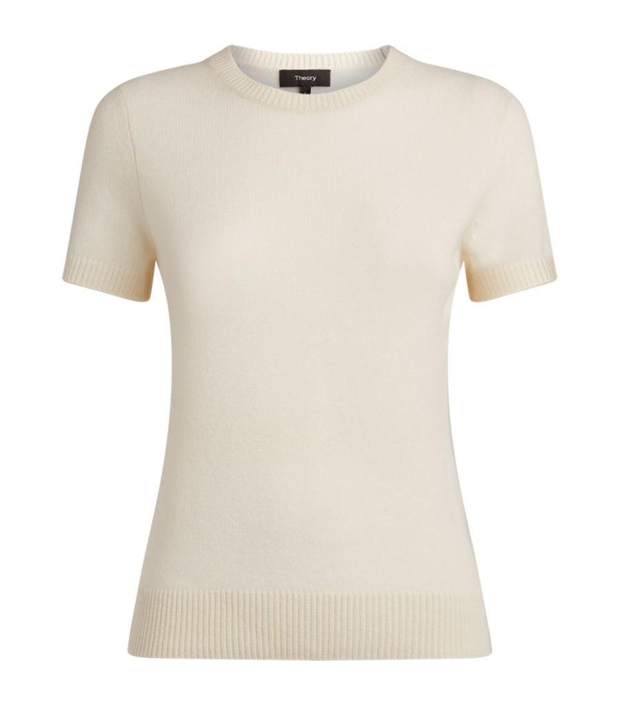 商品Theory|Cashmere Short-Sleeved Sweater,价格¥2092,第1张图片