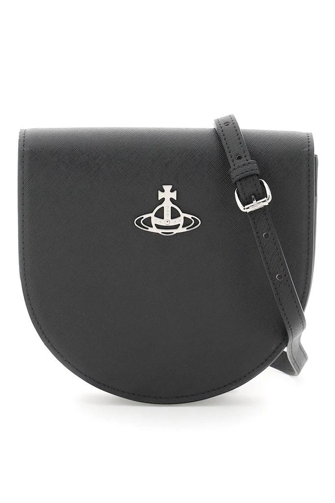 商品Vivienne Westwood|Vivienne westwood saffiano leather crossbody bag,价格¥1305,第1张图片