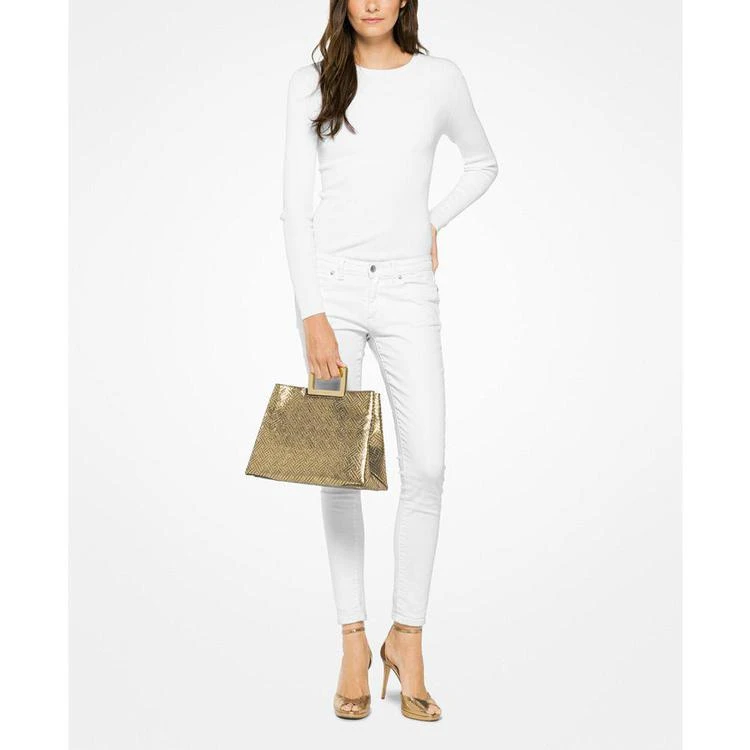 商品Michael Kors|MICHAEL  Kristen Large Top-Handle Satchel,价格¥1768,第2张图片详细描述