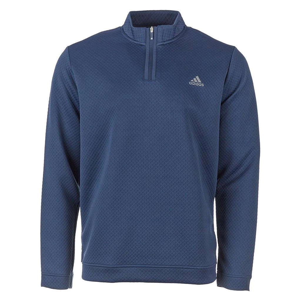 商品Adidas|adidas Men's Primegreen Water-Resistant Quarter-Zip Pullover,价格¥281,第1张图片