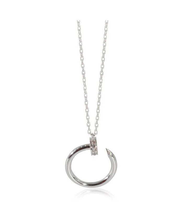 商品[二手商品] Cartier|Juste un Clou 18K White Gold Pendant,价格¥31643,第1张图片