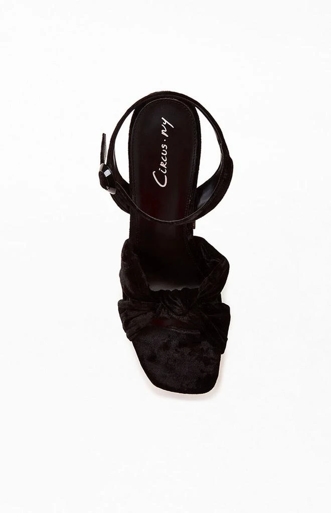 Women's Black Audrea Platform Heels 商品